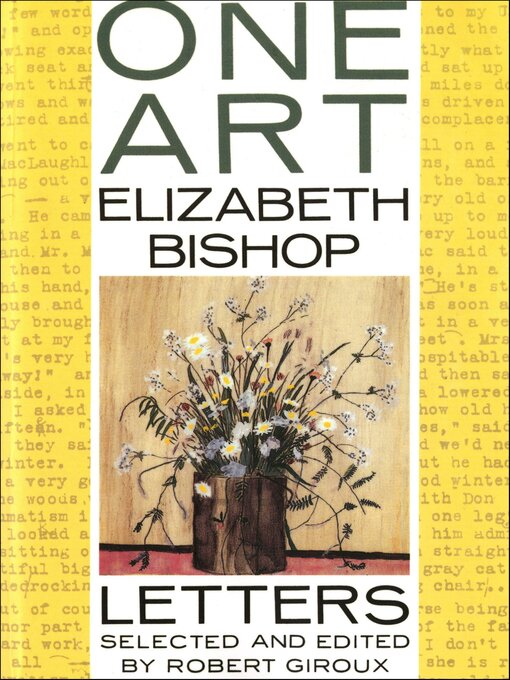 Title details for One Art by Elizabeth Bishop - Wait list